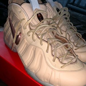 Foamposite pro as qs vachetta tan size 10.5